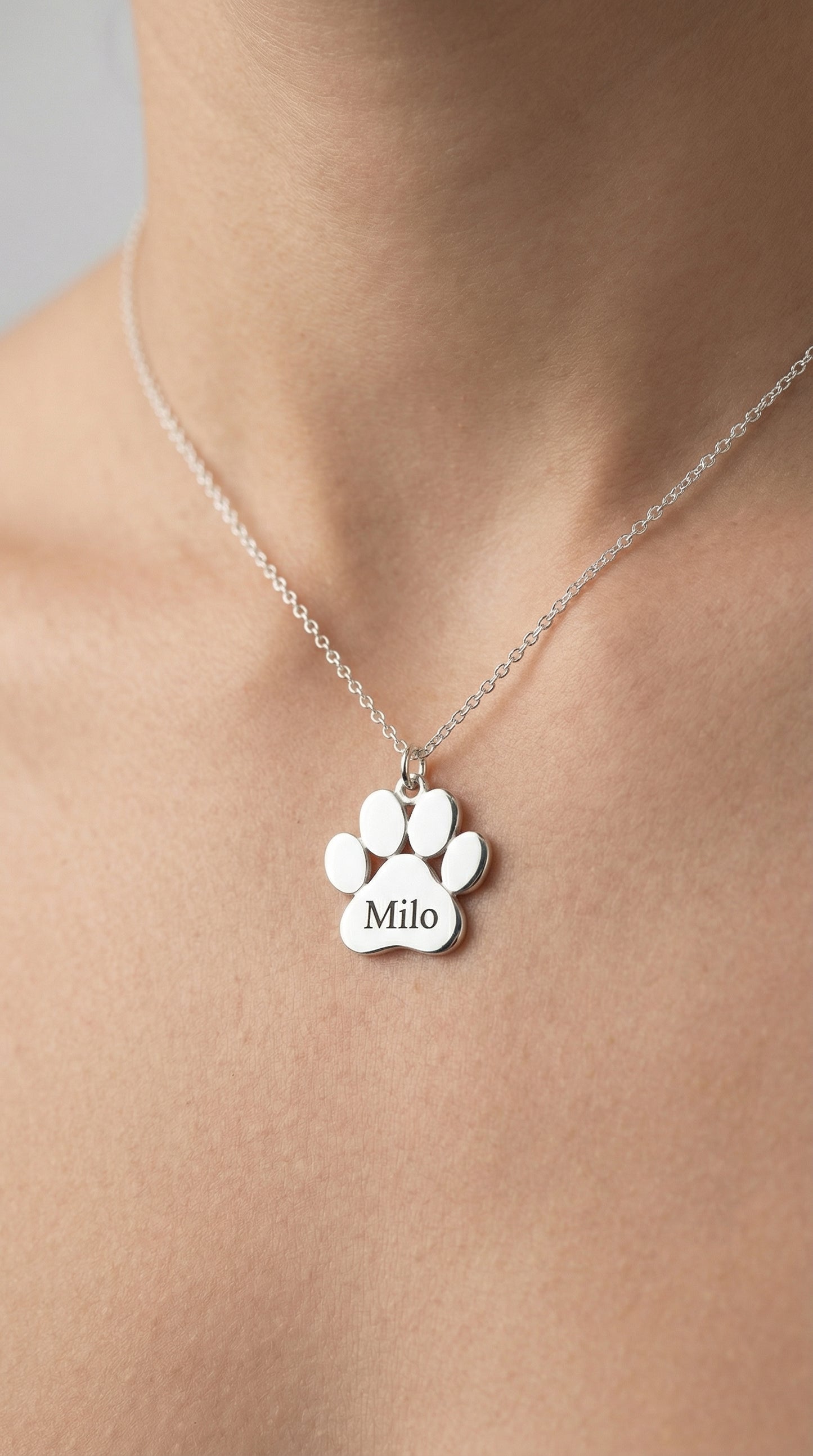 Solo Spirit Paw Pendant