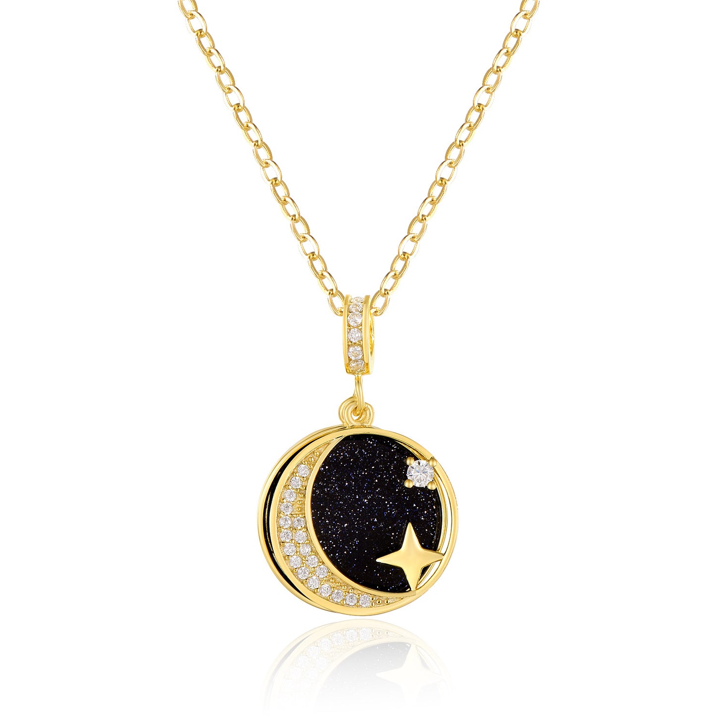 The Midnight Compass Necklace