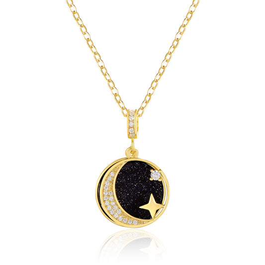 The Midnight Compass Necklace