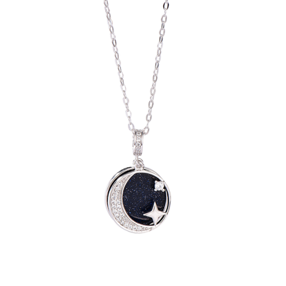 The Midnight Compass Necklace